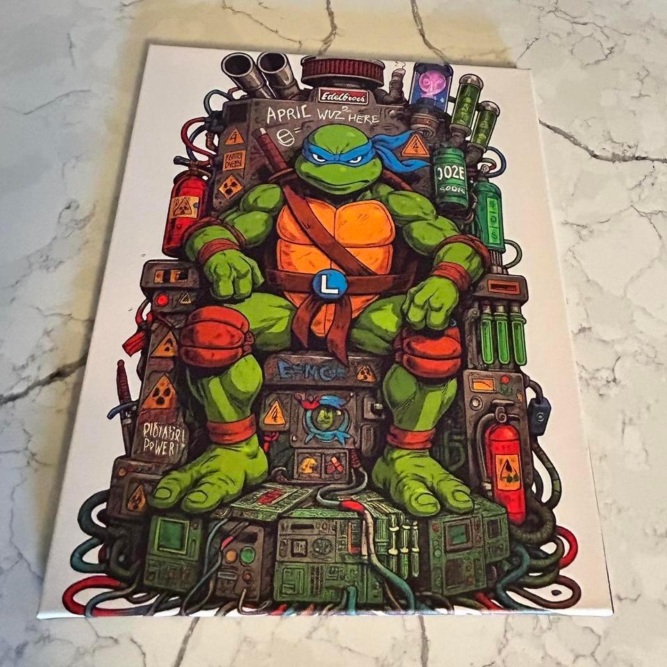 Teenage Mutant Ninja Turtles Wall 54d2
