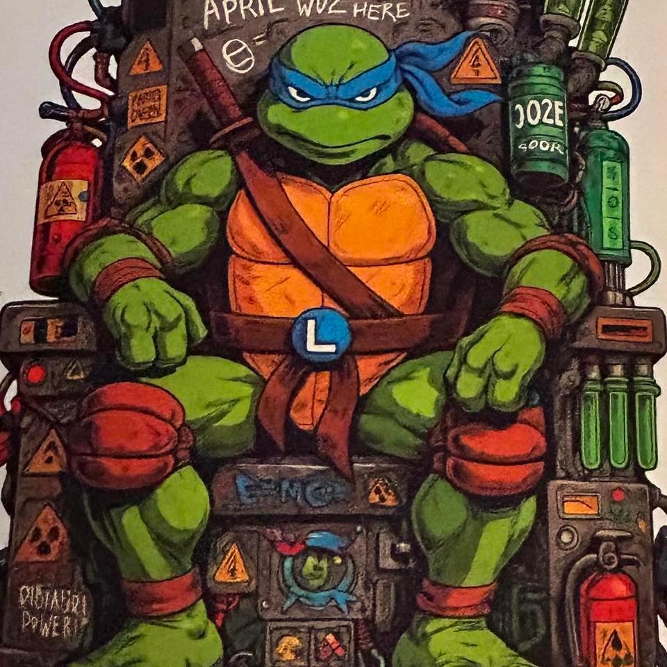Teenage Mutant Ninja Turtles Wall 54d2 2