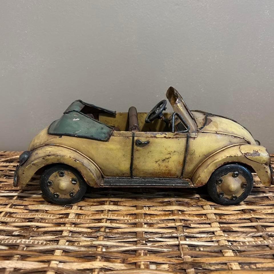 Vintage Volkswagen Convertible Beetle Tin