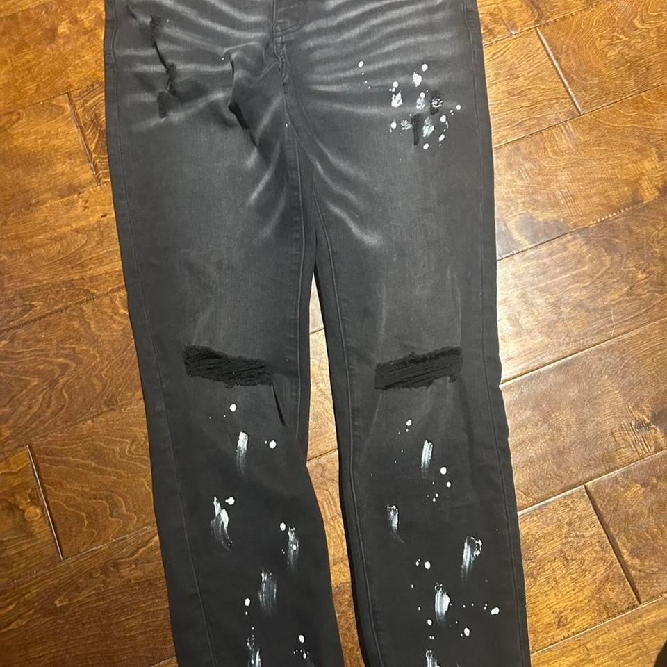 Purple Brand Black Jeans With 35fa 3
