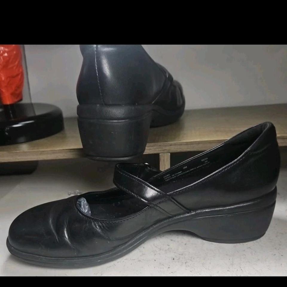 Clarks Artisan 85080 Blk Leather D809 5