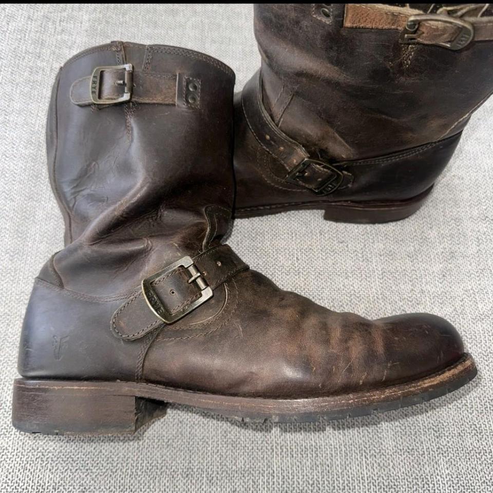 Brown Frye Engineer Boots Size 9fb0 4