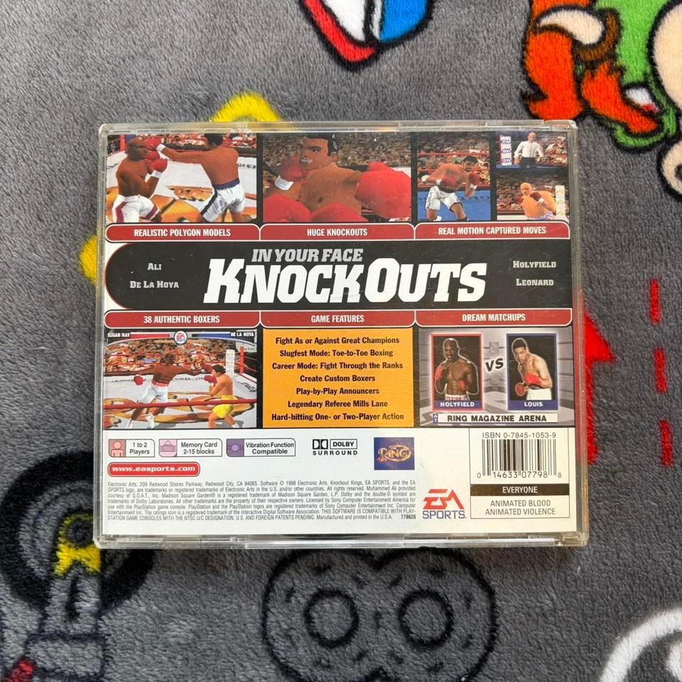 Playstation Ps1 Ea Sports Knockout 8d9f 2