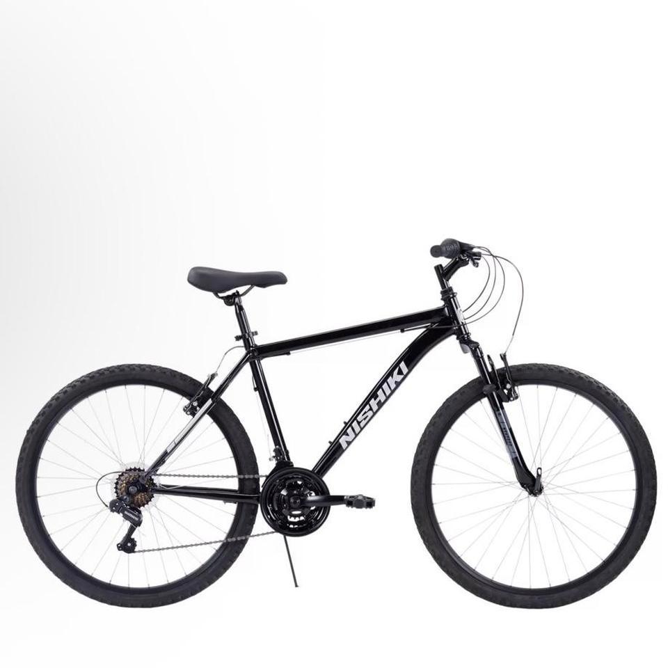 Nishiki Black Mountain Bike Mountainbike Ce68 3