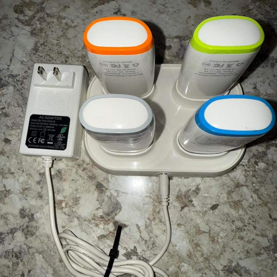 4 Pack Portable Power Banks 4000mah 4