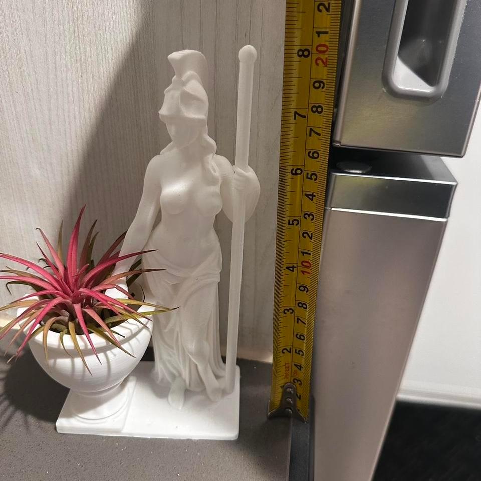 White Athena Goddess Statue With E879 2