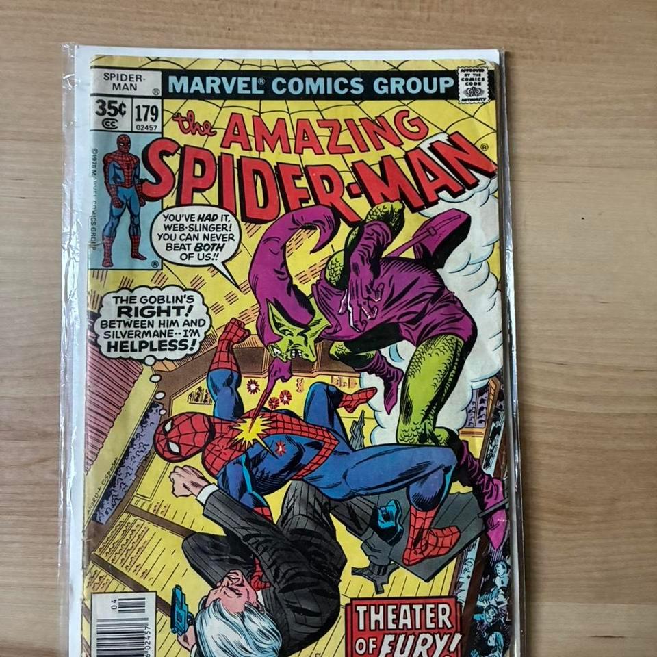 Amazing Spider Man 179 Comic Book 8d50