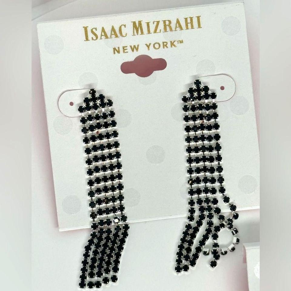 Isaac Mizrahi Silver Tone Black 3