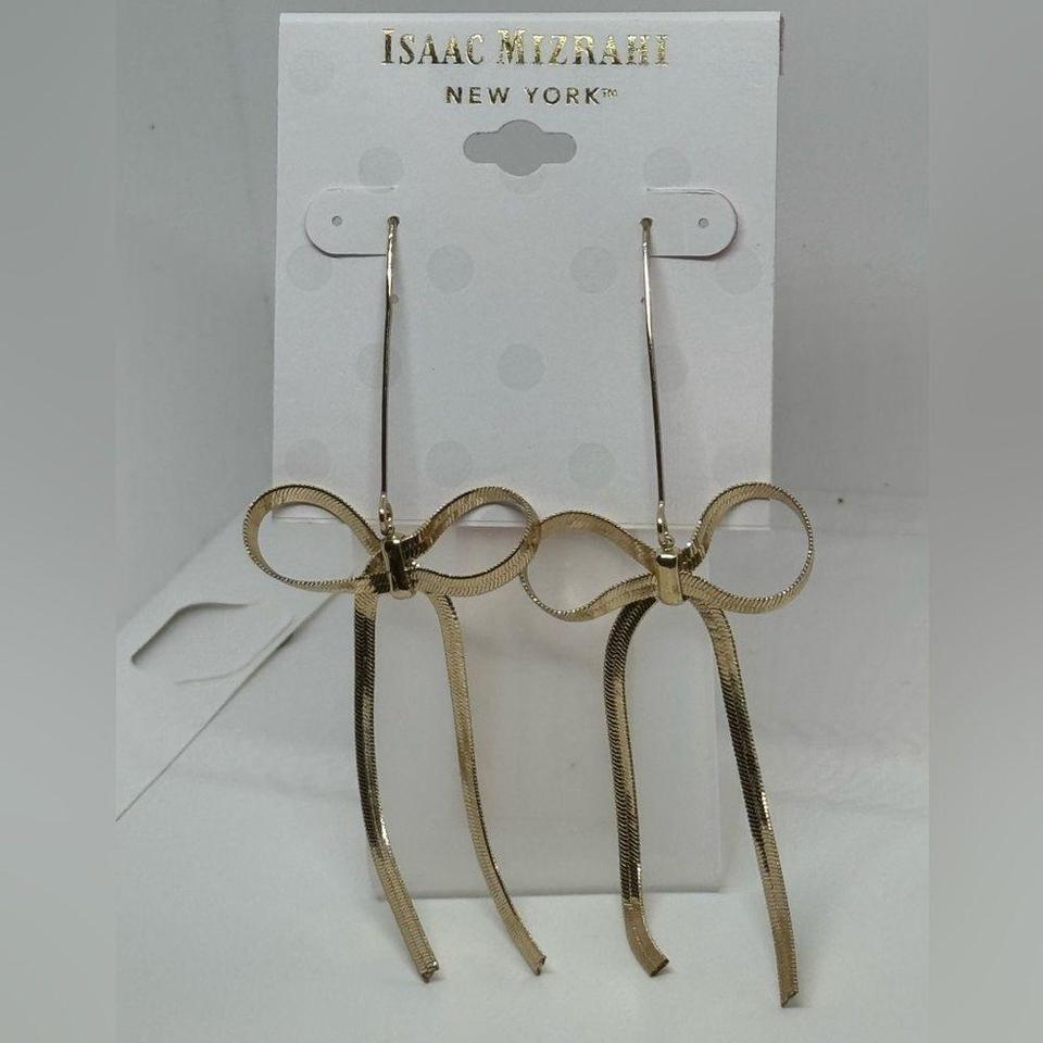 Isaac Mizrahi Gold Tone Dangling 5b2f 4