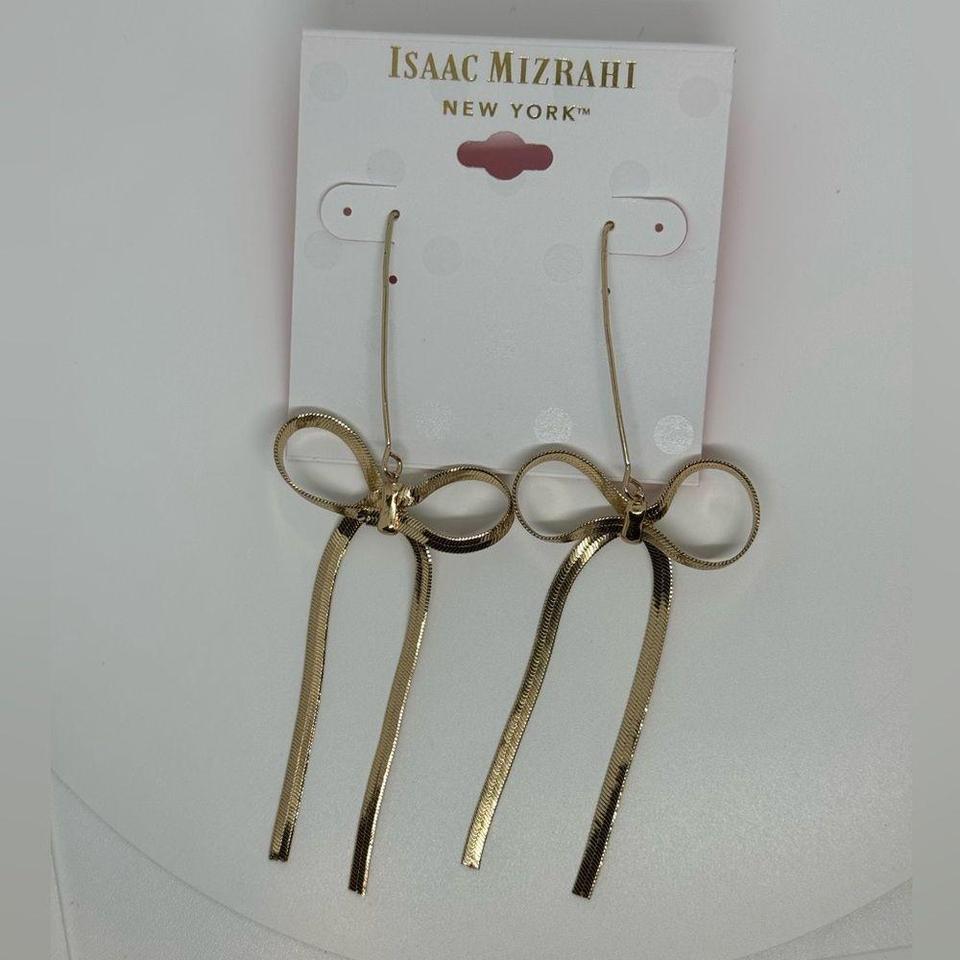 Isaac Mizrahi Gold Tone Dangling 5b2f 7