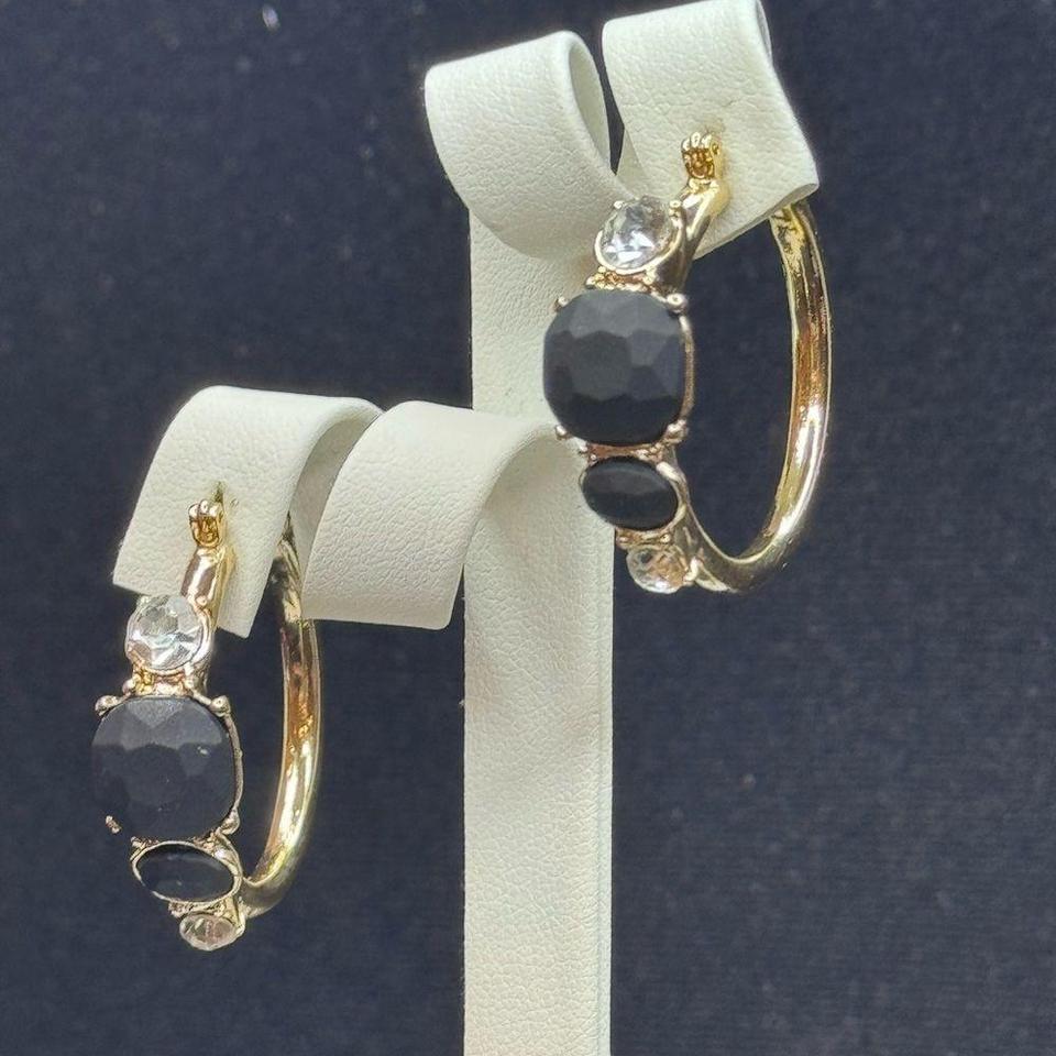 Isaac Mizrahi Gold Tone Crystal 9f44 4