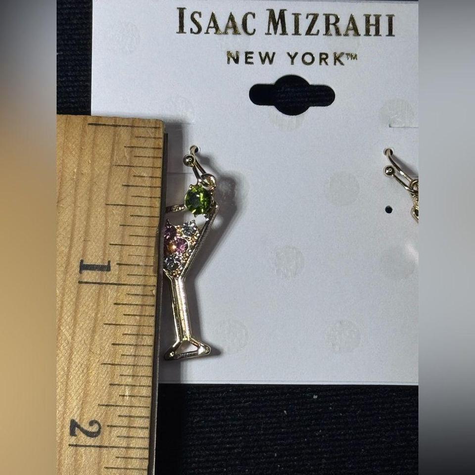 Isaac Mizrahi Gold Tone Martini 5