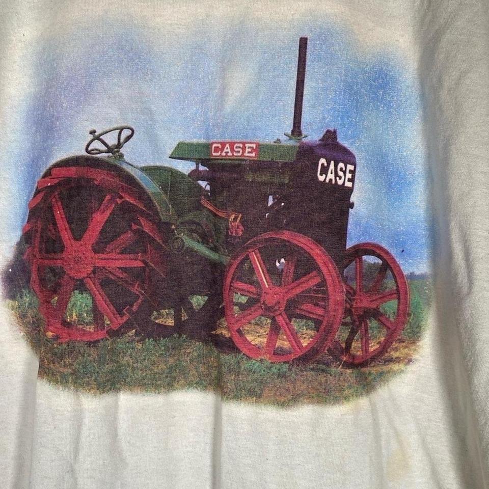 Vintage Tractor Farmer Graphic T Shirt 4f75 3