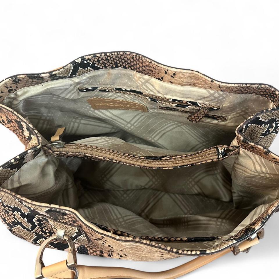 Brown And Tan Faux Snake 3