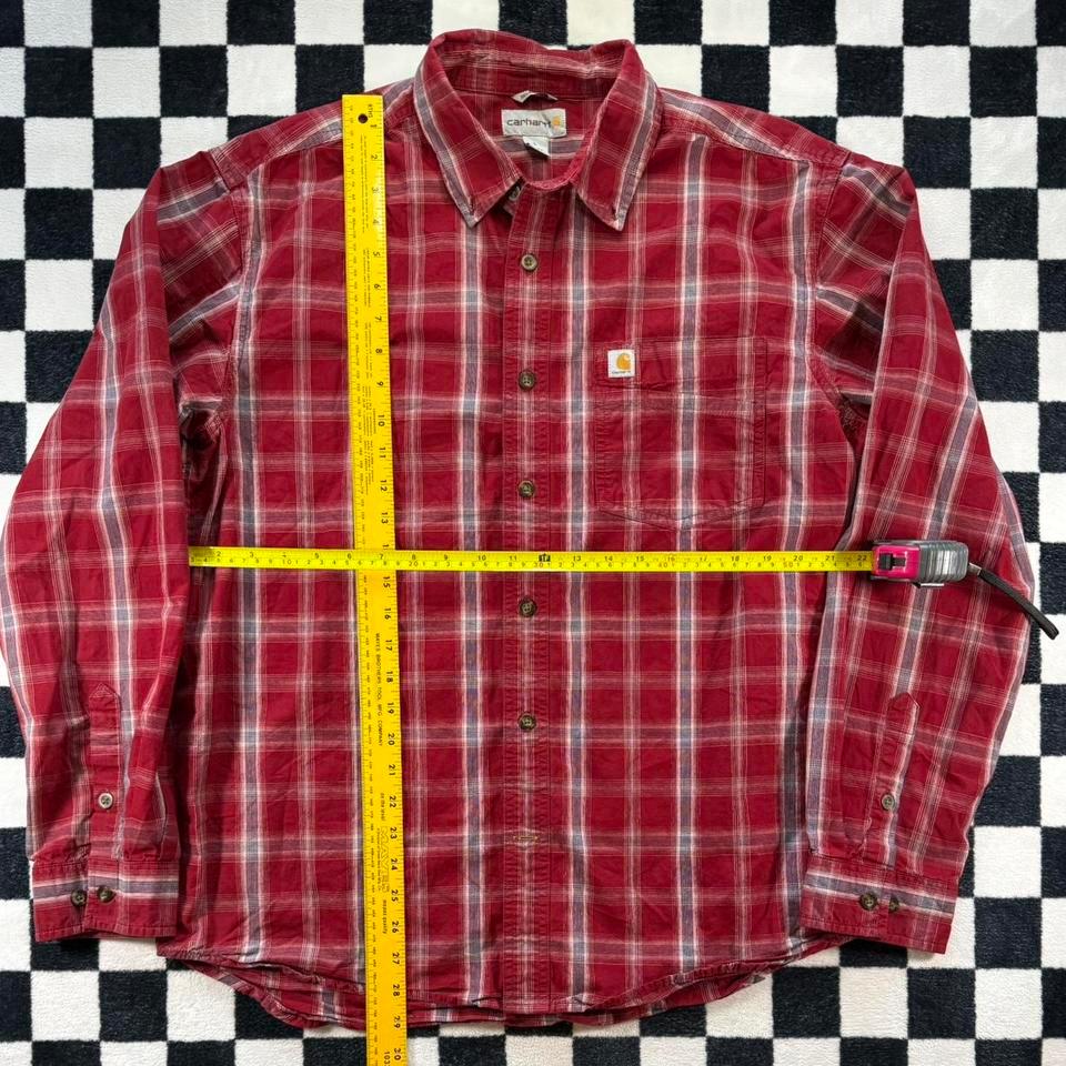 Carhartt Long Sleeve Plaid Button 5af4 4