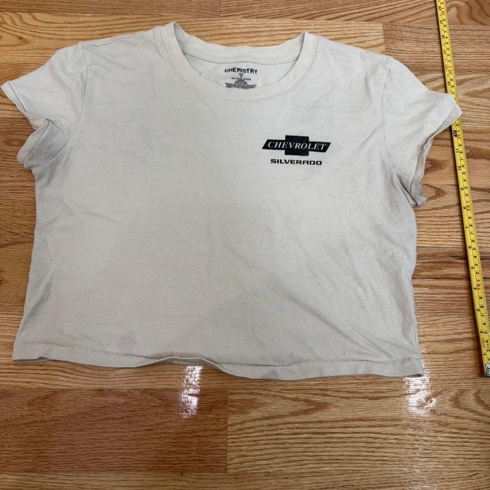 White Chevy Silverado Graphic Tee