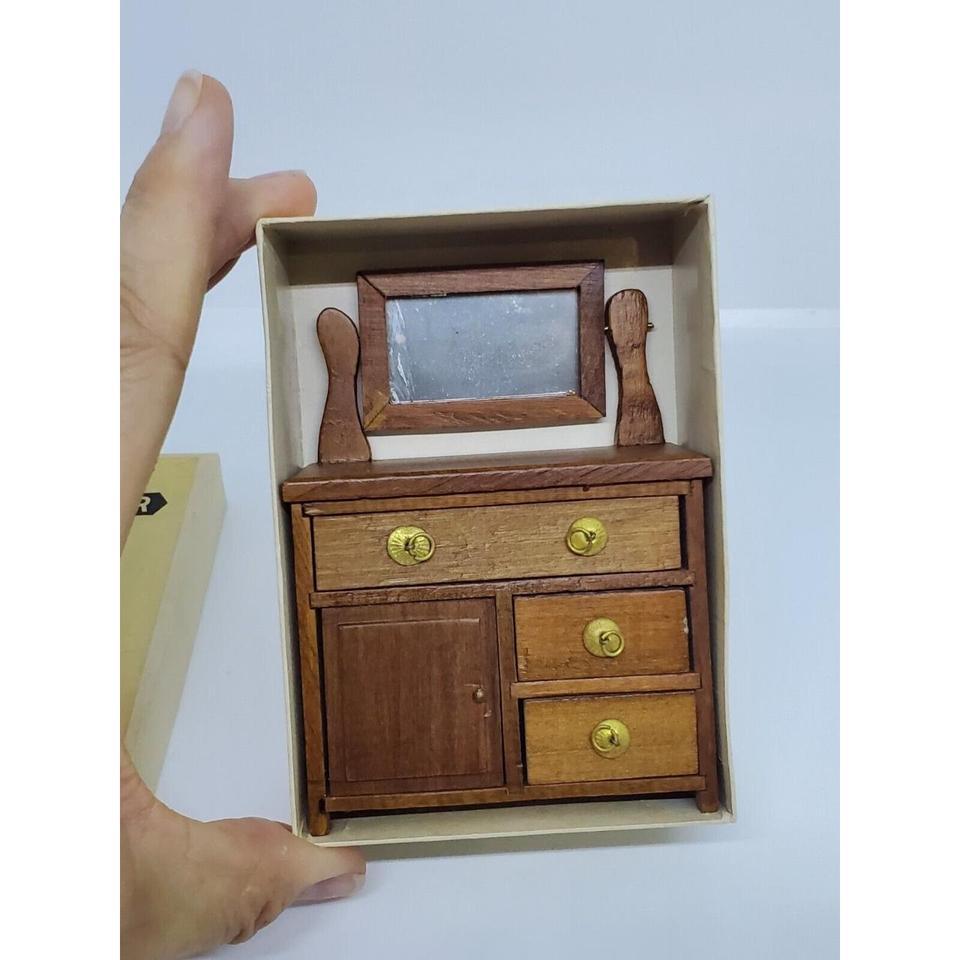 Vtg Shackman Dollhouse Miniatures Nib