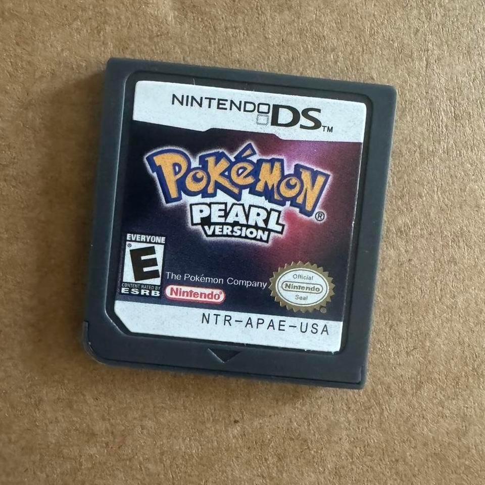 Pokemon Pearl Version Ds Game