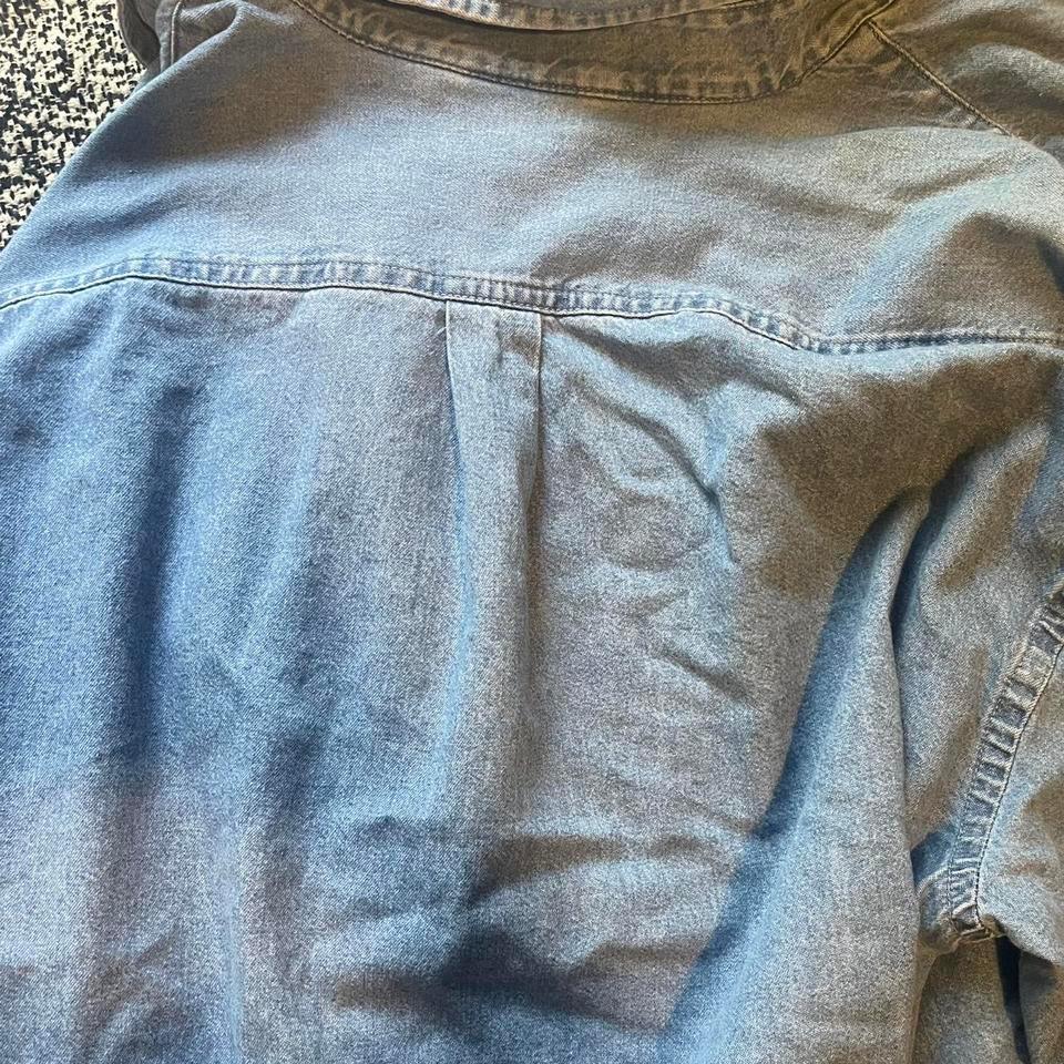 Light Denim Vintage Button Down 67b5 3