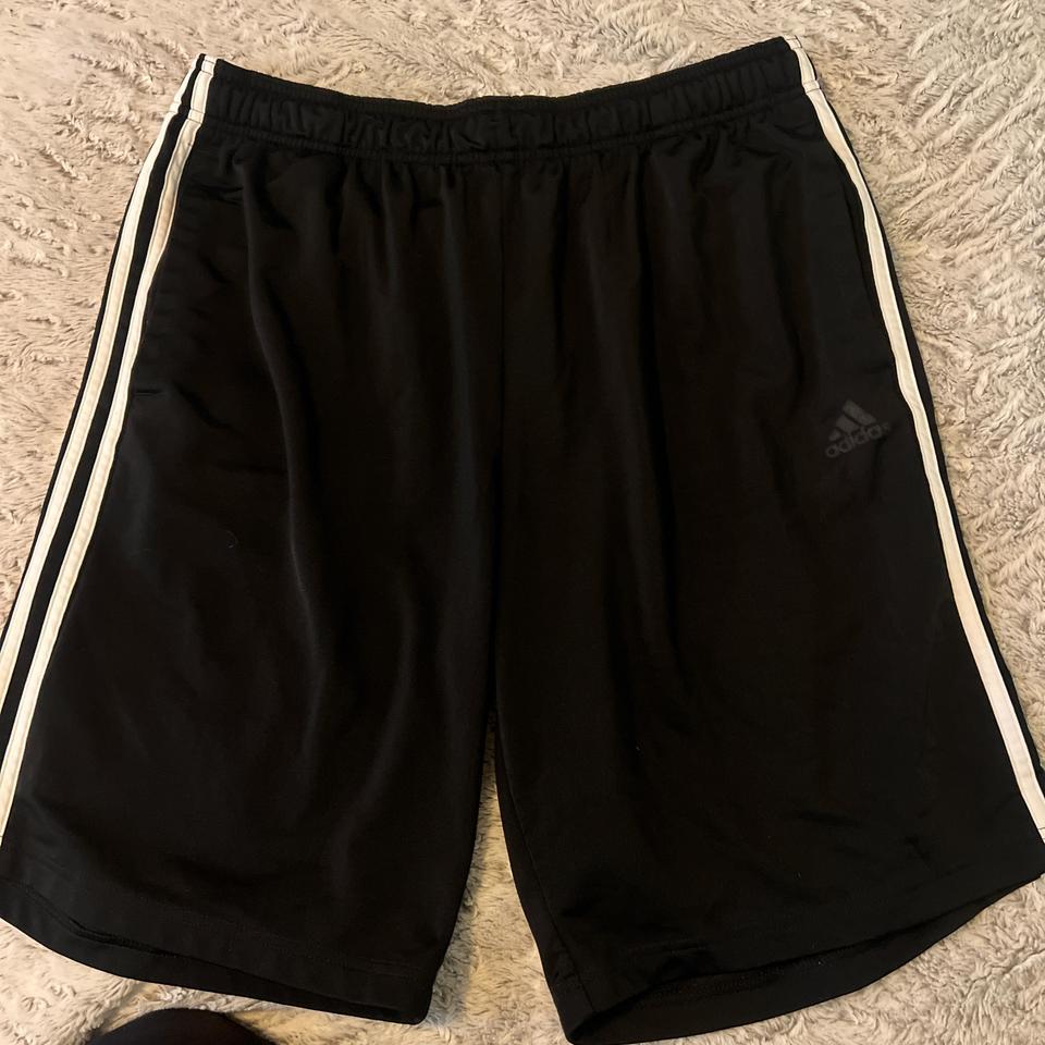Black Adidas Mens Shorts With 8810