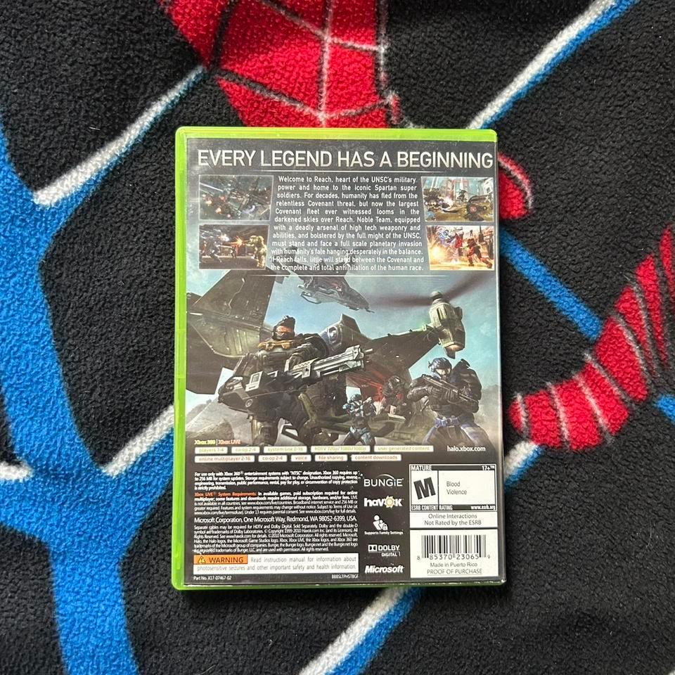 Halo Reach Xbox 360 Game 6
