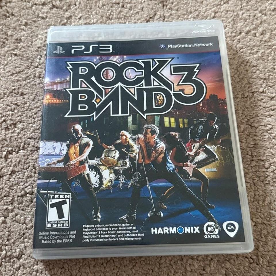 Rock Band 3 Playstation 76bb