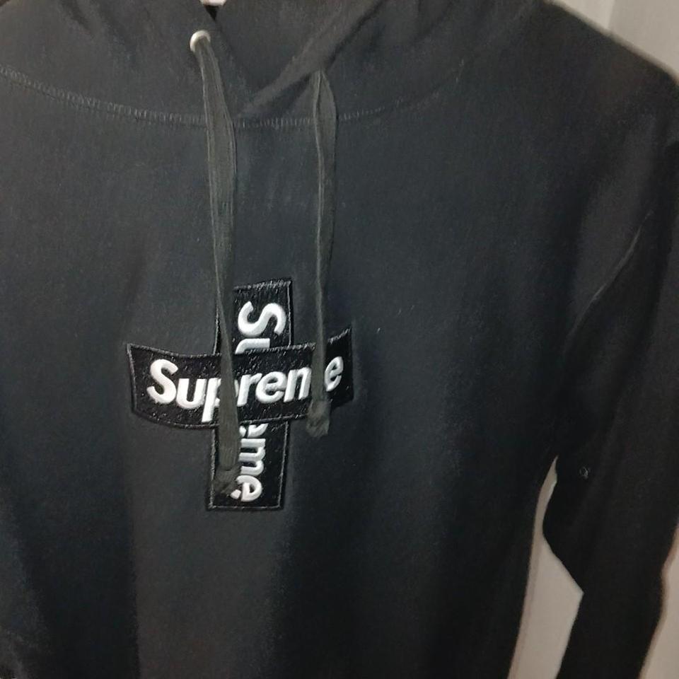 Supreme Cross Box Logo Hoodie 4bae