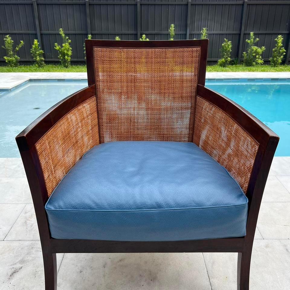 Brown And Blue Crate