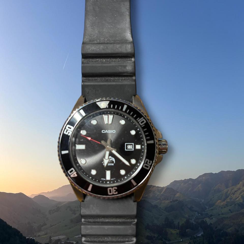 Bill Gates Watch Casio Mdv106 1av 2