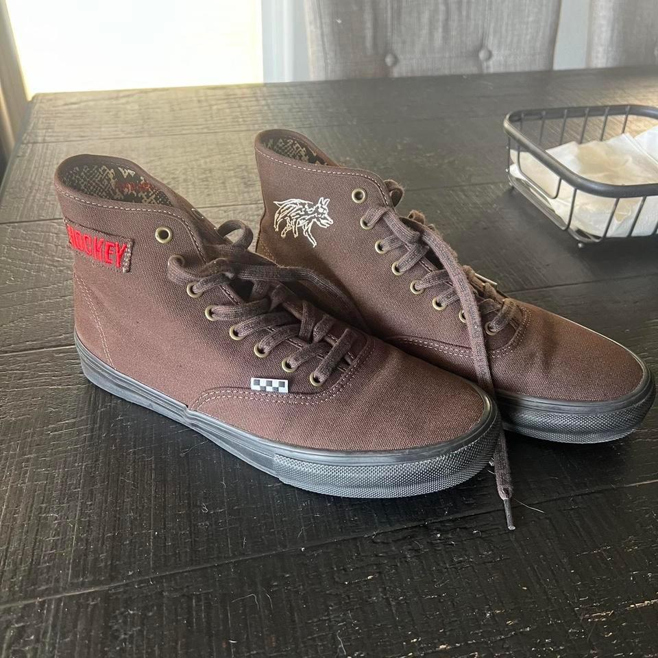 Hockey Brown And Black Skateboard D1f1