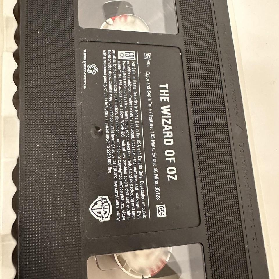 Vhs Vintage Wizard Of Oz 4