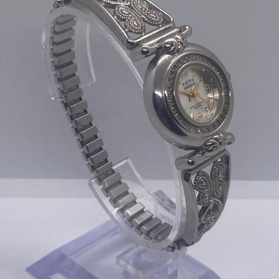 Vintage 34mm Kathy Ireland Silver 391d 3