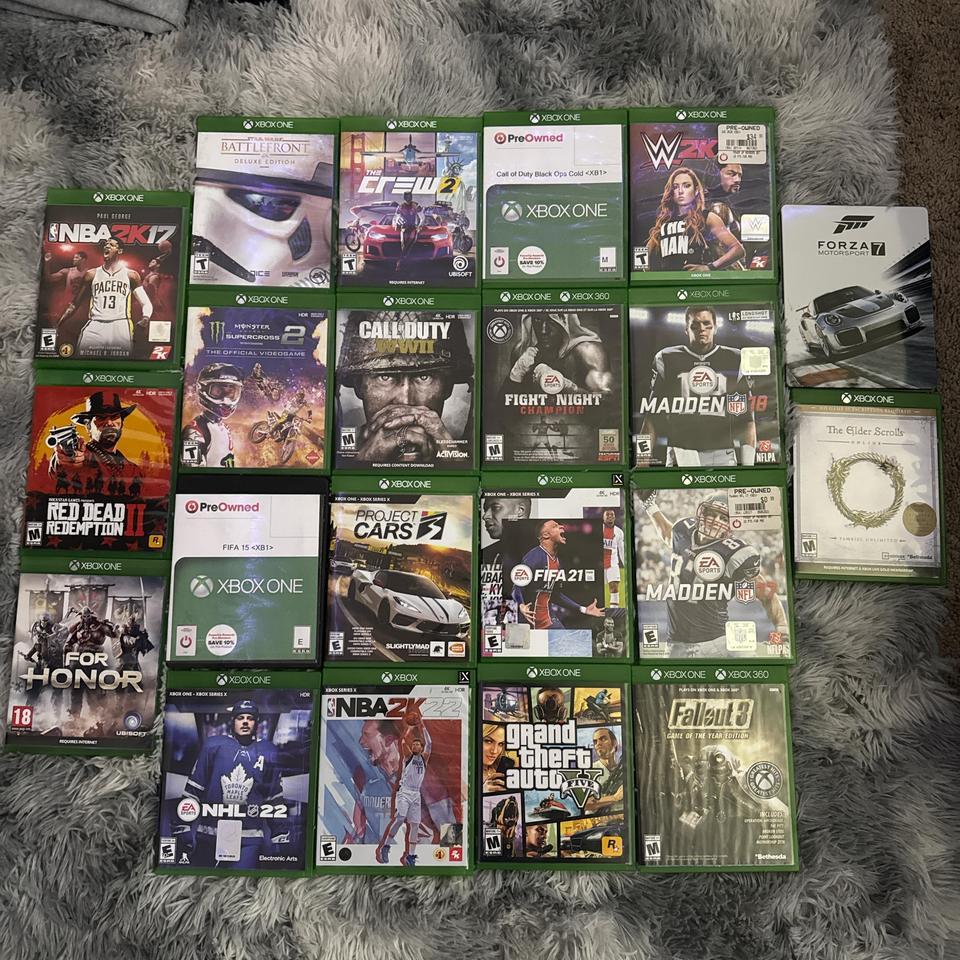 Xbox One Game Lot All 5074