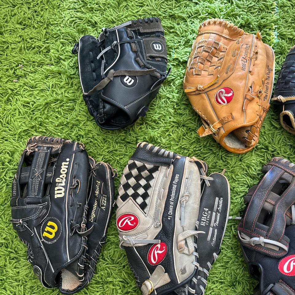 Rawlings And Wilson Baseball Glove Ef9d 5