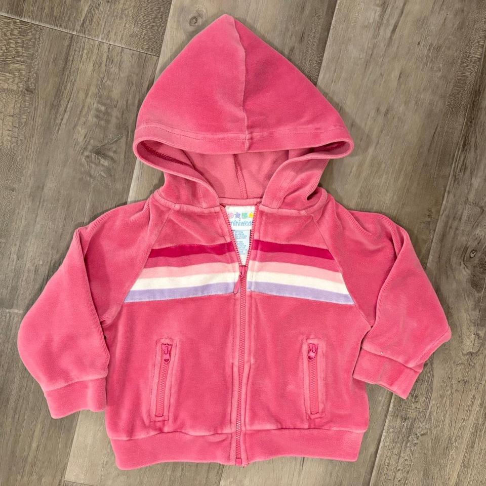 Vintage Y2k Miniwear Velour Pink 198b 2