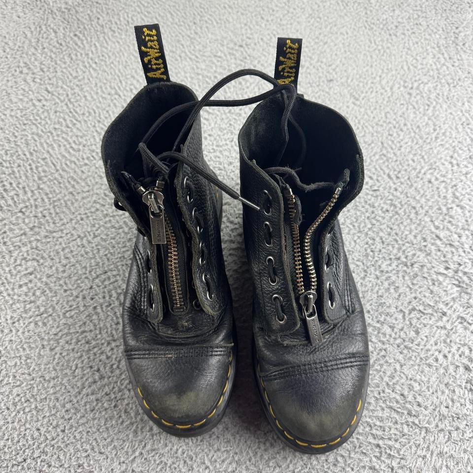Dr Martens Black Leather Combat D973 6