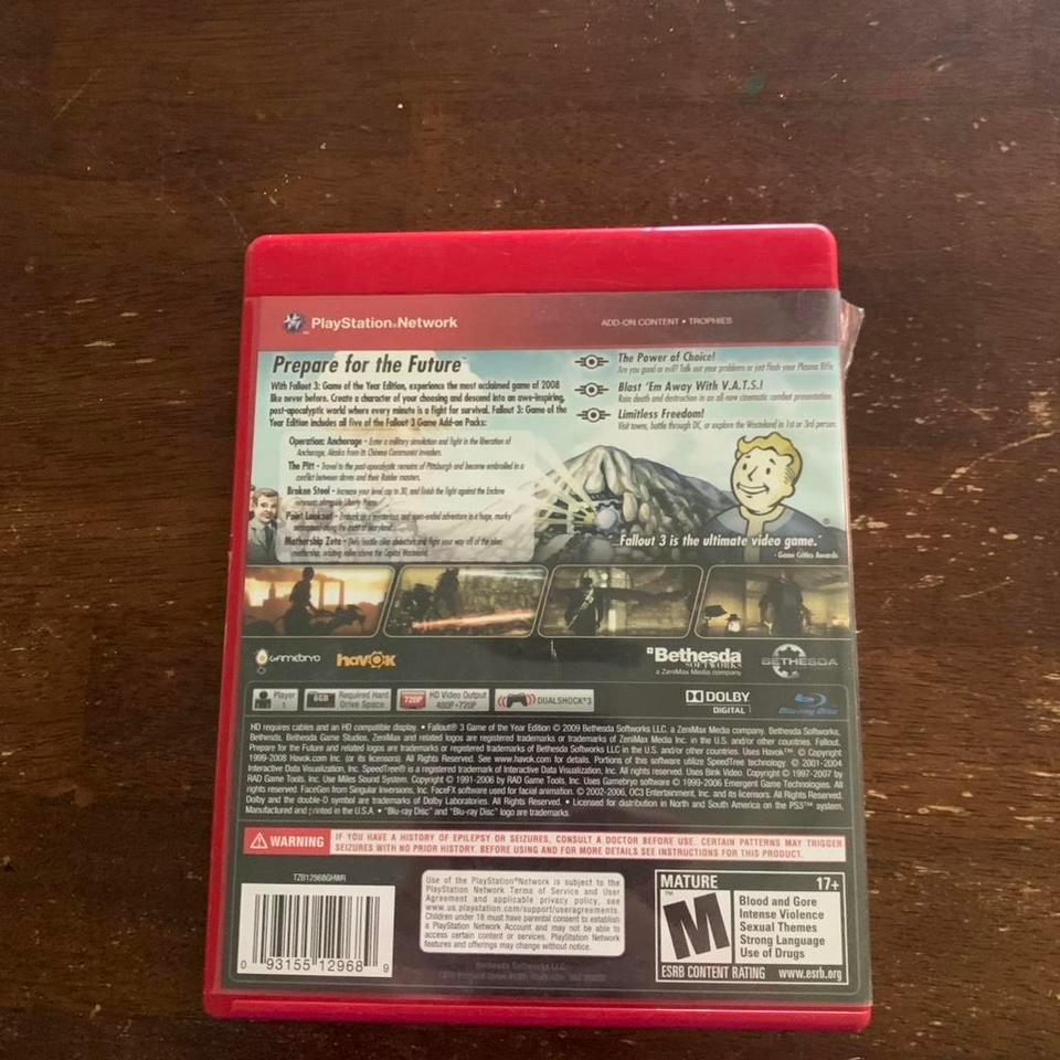 Fallout 3 Game Of The 2
