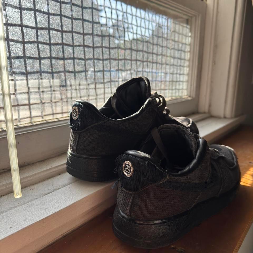 Stussy Black Nike Air Force 6
