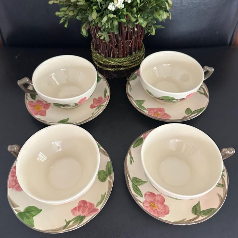 Franciscan Desert Rose Flat Tea 2