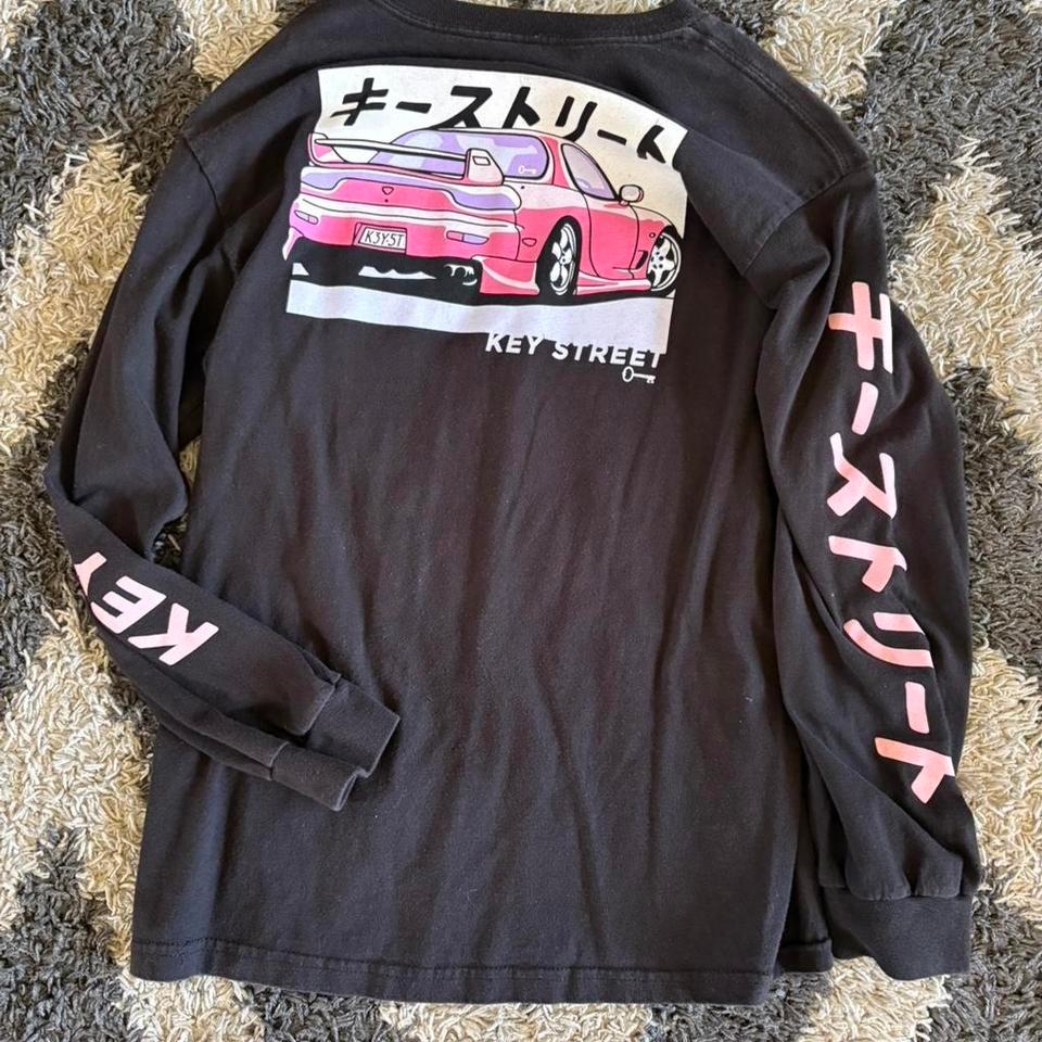 Black Long Sleeve Shirt With E79e