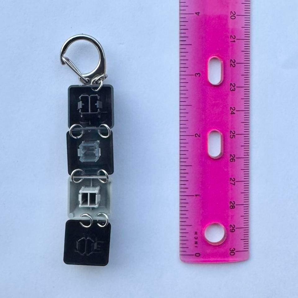 Handmade Beep Keychain Made From 71de 3