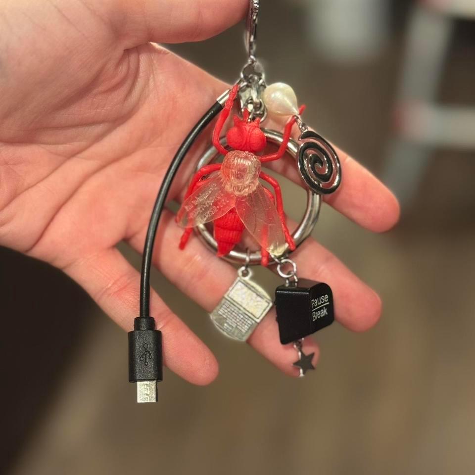 Silly Bug Handmade Keychain Bag 27fb 2
