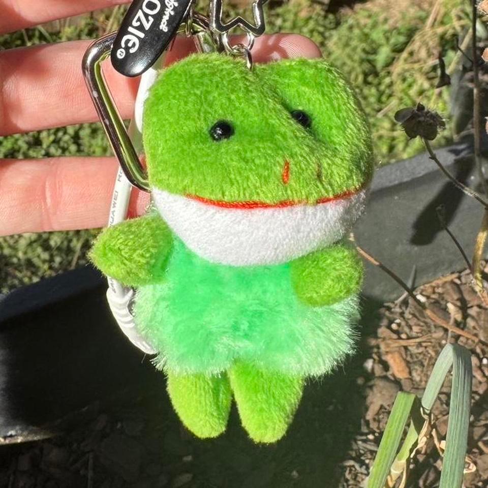 Silly Handmade Froggie Keychain Junk D778 3
