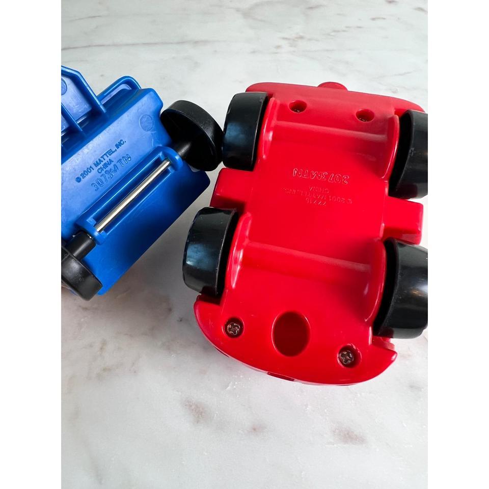 Red Truck Blue Trailer Zoo Acdc 5