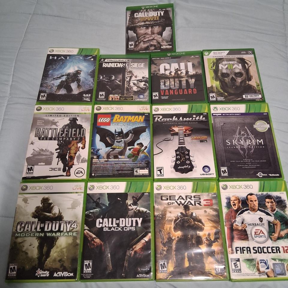 Xbox One And 360 Games D3c7
