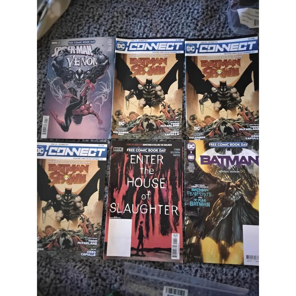 Comic Book Lot Dc Marvel 7f29