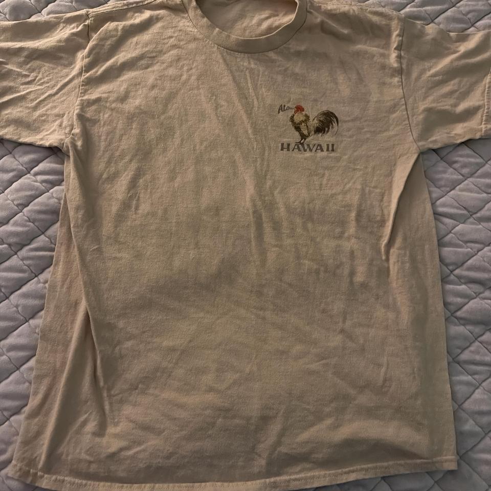 Aloha Hawaii Rooster Tee Hawaiian 5d31 2