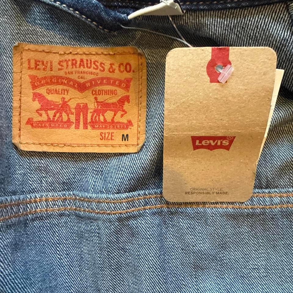 Medium Levis Denim Navy Blue 031c 3