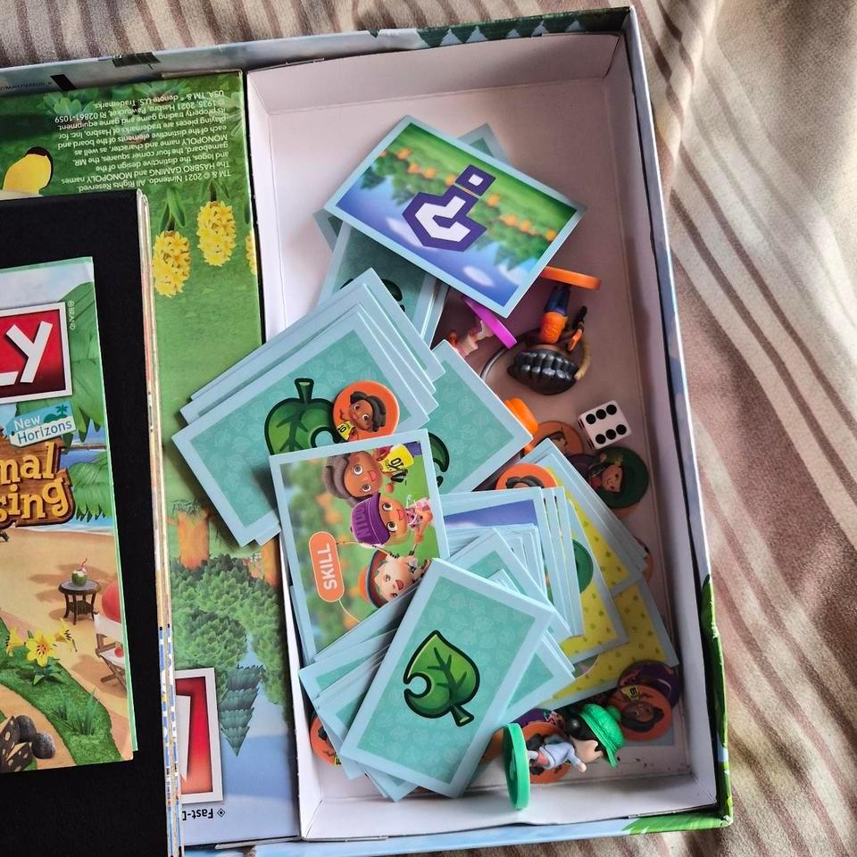 Animal Crossing Monopoly Game All C394 2