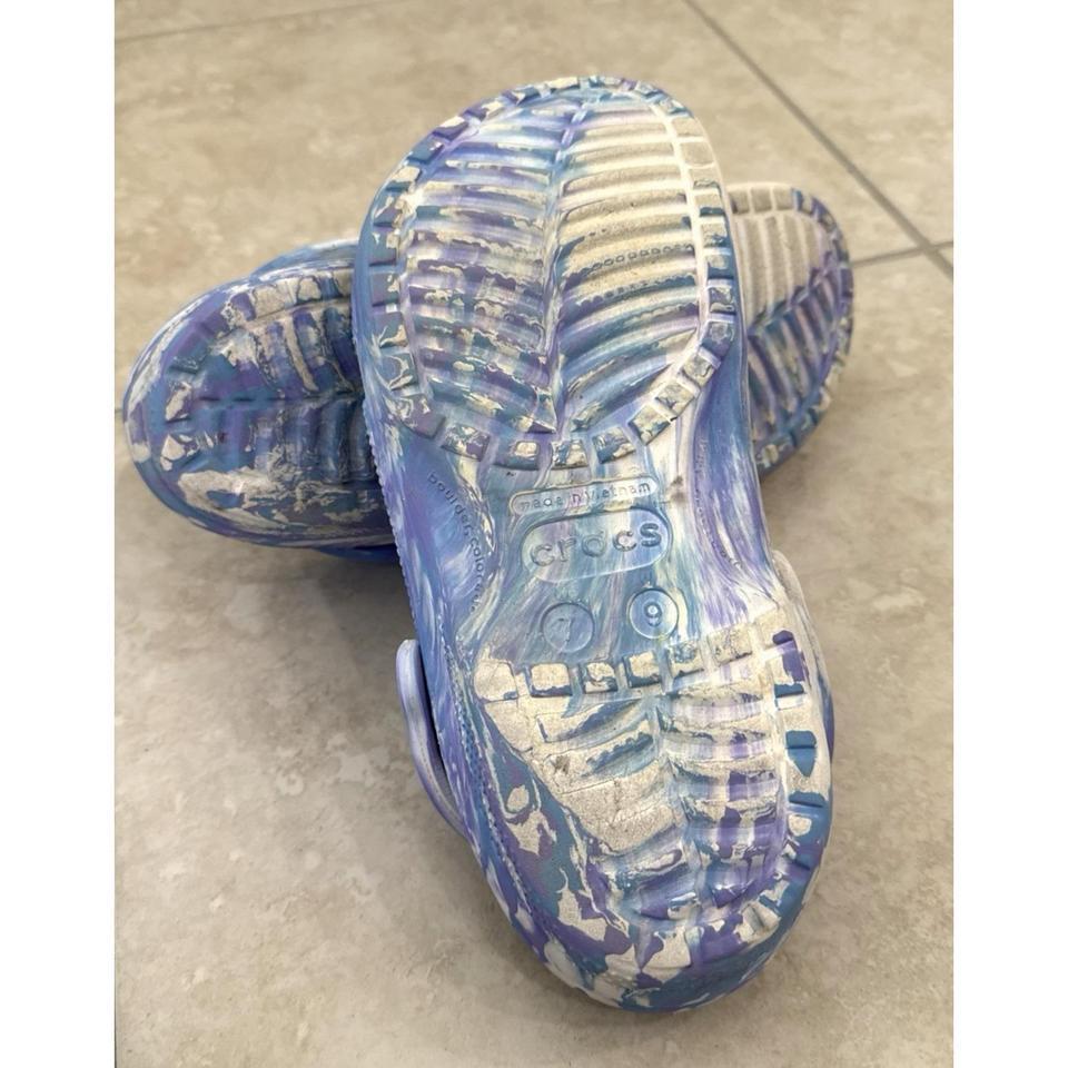 Crocs Classic Marbled Clogs Blue 4a79 7